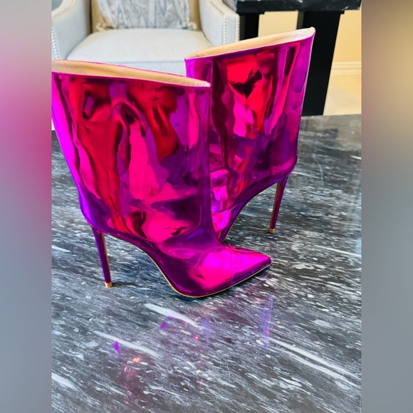 ALEXANDRE VAUTHIER Alex Toe Low LeatherBoots US8 UK5EU38 suitablefor narrow feet - Picture 9 of 11